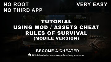 TUTORIAL USING MOD/ASSETS CHEAT ROS MOBILE VERSION (ANDROID