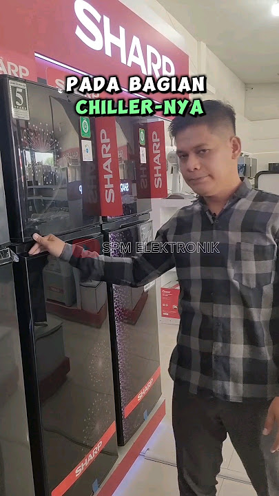 KULKAS TIDAK DINGIN INI TIPSNYA KULKAS 2 PINTU SHARP SJ317MG