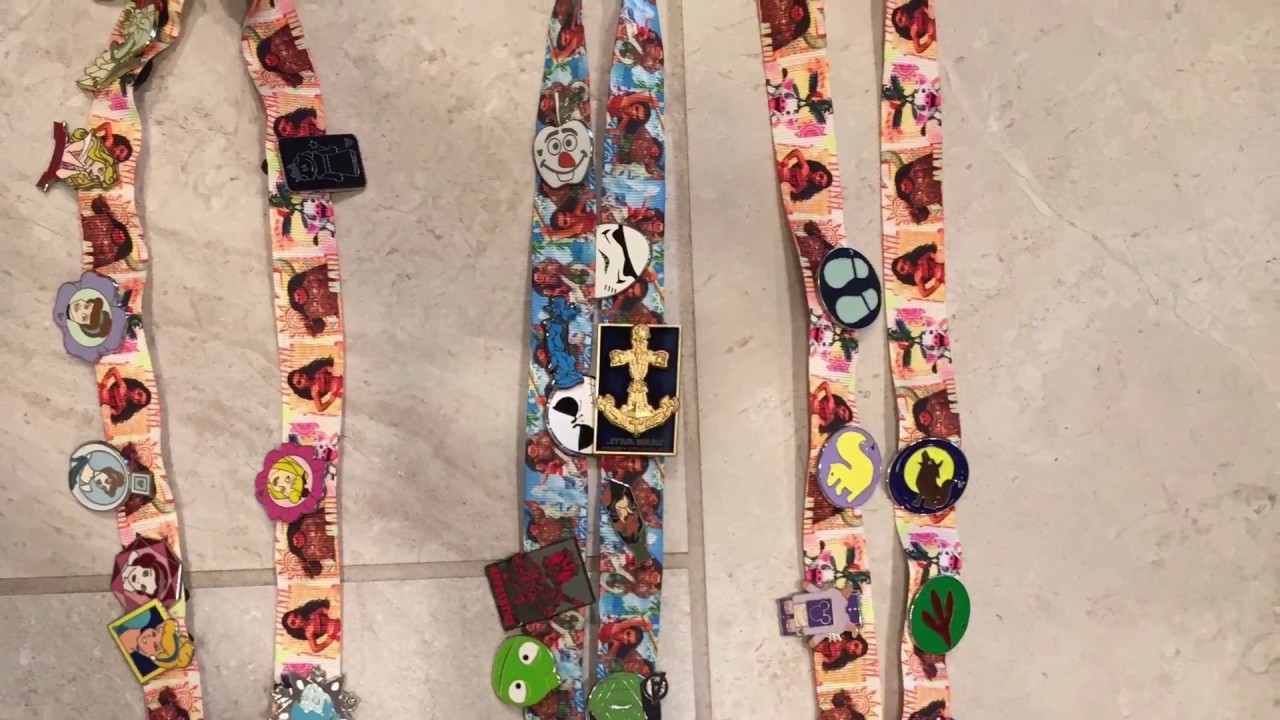 Disney Pin Trading Lanyards 