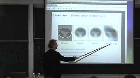 VTS 03 3: Inverse problems in signal and image processing