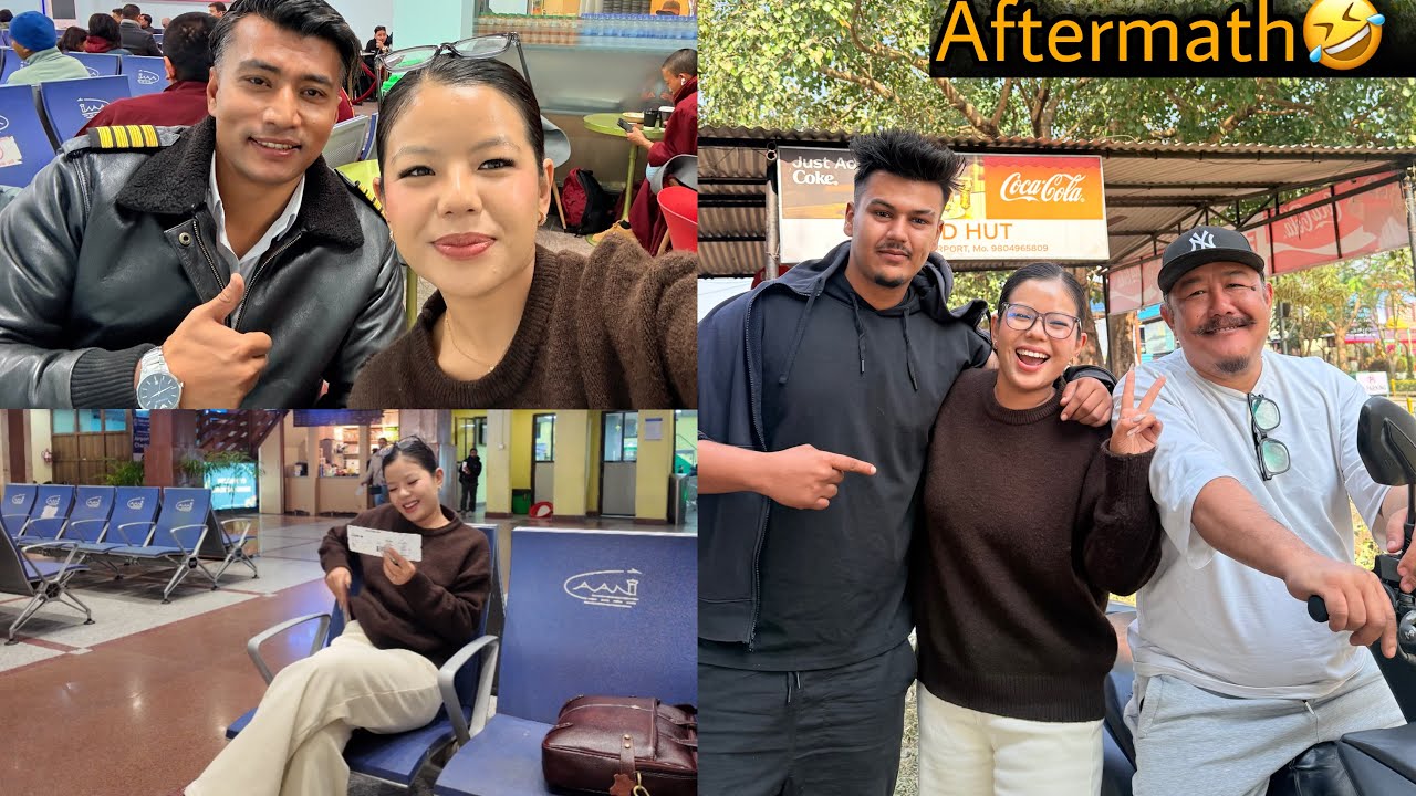 GHAR AAUDA I MISSED MY FLIGHT AGAIN🤣 J HUNCHA RAMRO KAI LAGI HUNCHA😍