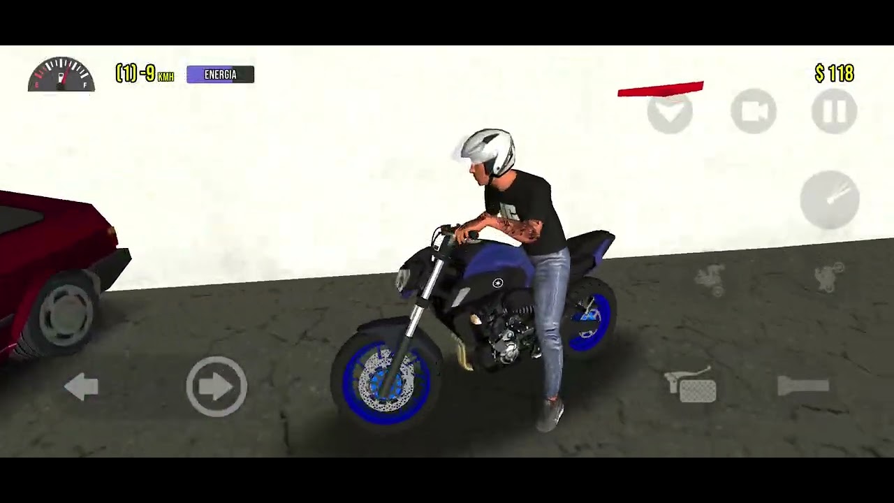 Ubicaciones de las máscaras en moto wihiliee 3d