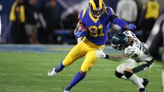 Celebrity Every Gerald Everett Touchdown with the Rams | Gerald Everett Highlights Profile