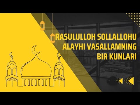 Audio kitob | Rasulullohning bir kunlari 27-qism | Аудио китоб | Расулуллоҳнинг бир кунлари 27-қисм