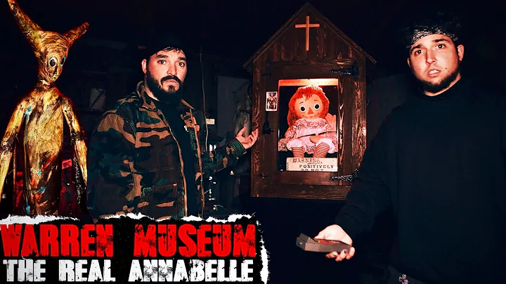 OVERNIGHT in WARREN MUSEUM with THE REAL ANNABELLE...
