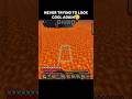 NEVER TRYING TO LOOK COOL AGAIN #short #shorts #feed #shortsfeed *minecraft #minecraftyoutuber