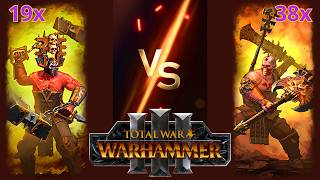 Can Wrathmonger Blob Beat Skullreaper Blob in Total War: Warhammer 3?