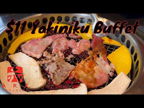 Cheap $10 AYCE Yakiniku Buffet at AKA emQuartier Bangkok | Bulgogi Pork, Pepper Pork & Gochujang CK