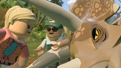 LEGO Jurassic World - Jurassic Park: Triceratops Recovery - Part 4 [Android Gameplay]