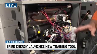Spire Energy gives demonstration of new mobile training trailer