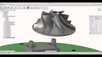 Pocket NC Impeller Part 1 - Fusion 360 Geometry