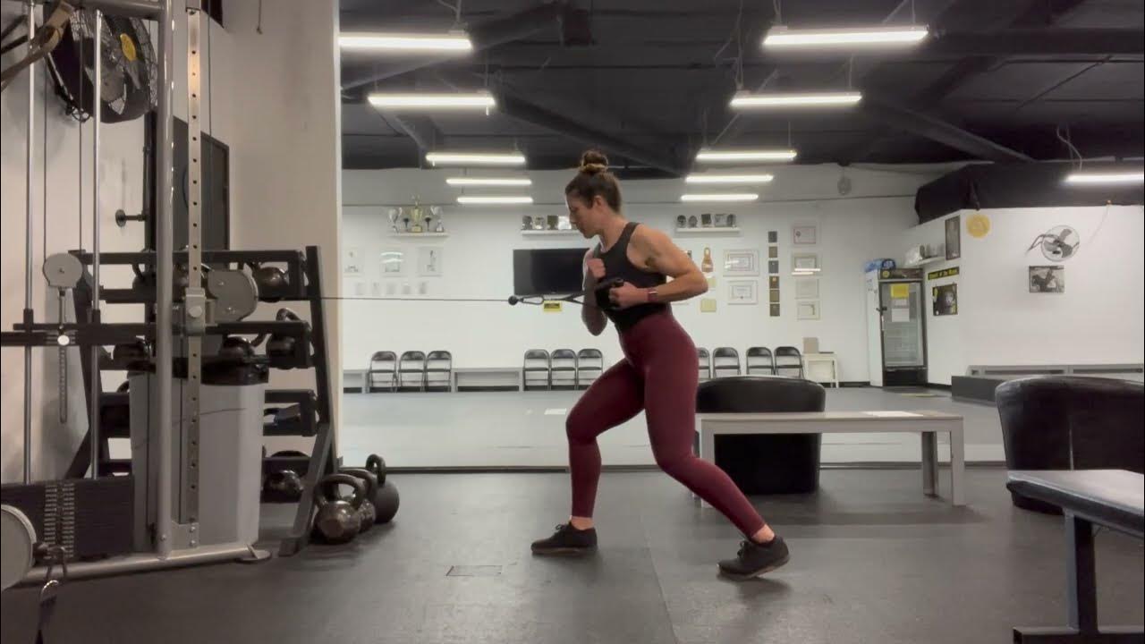 Cable Row Demo YouTube