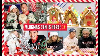 New Christmas Traditions \& Making Holiday Treats | Vlogmas Day 1!