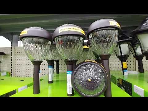 Solar Lighting At Walmart 2018 - Part 1