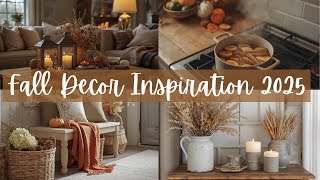 Fall Decor Inspiration 2025: Cozy & Rustic Vibes | Ideas para decorar este otoño 2025