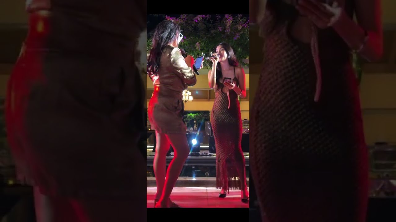 Sophia and her mom singing “For Good” from Wicked