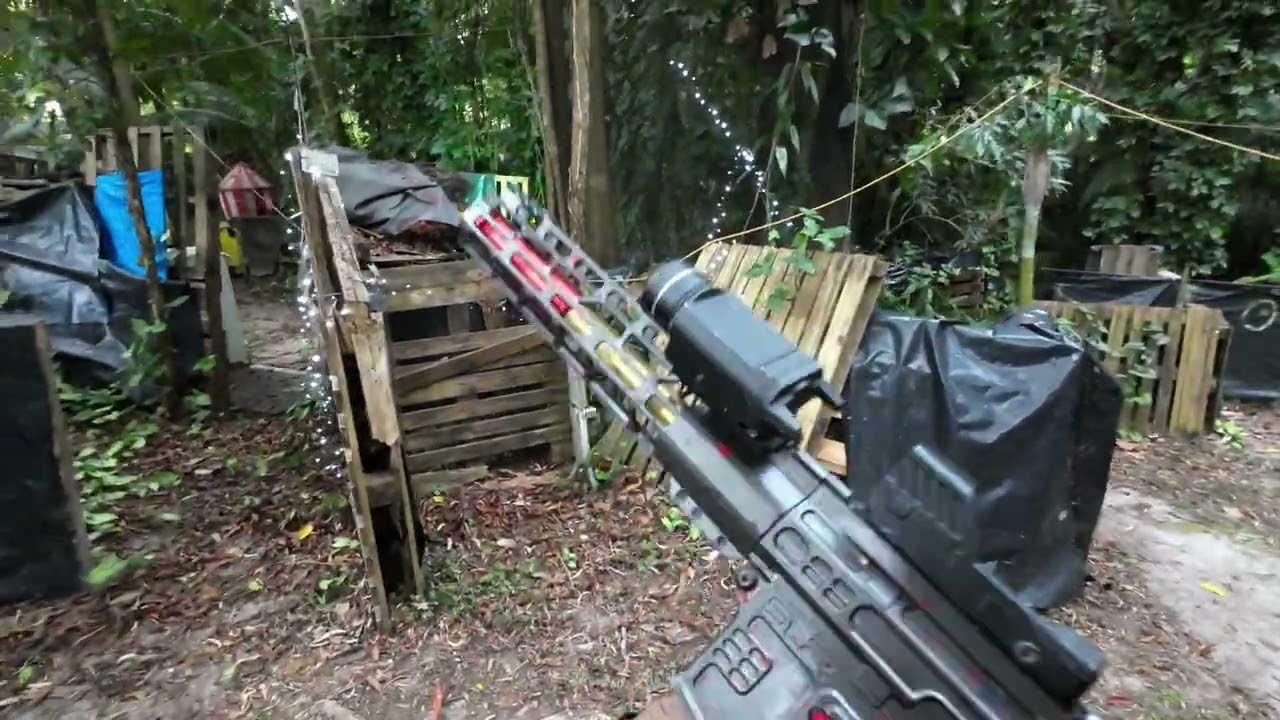 Gel Blasting in my back yard - Nov 2025