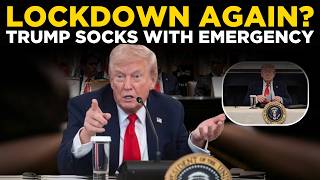 Trump LIVE: Trump Issues Urgent Lockdown Warning , Emergency Alert For America | What’s Coming Next?
