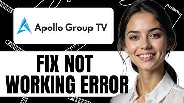 HOW TO FIX APOLLO GROUP TV APP NOT WORKING NEW UPDATED 2025 GUIDE!