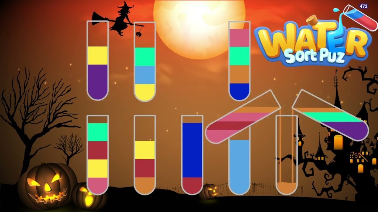 🛑Water Sort Puzzle level 472,free promation|| gaming,promation || water sort puzzle live streaming