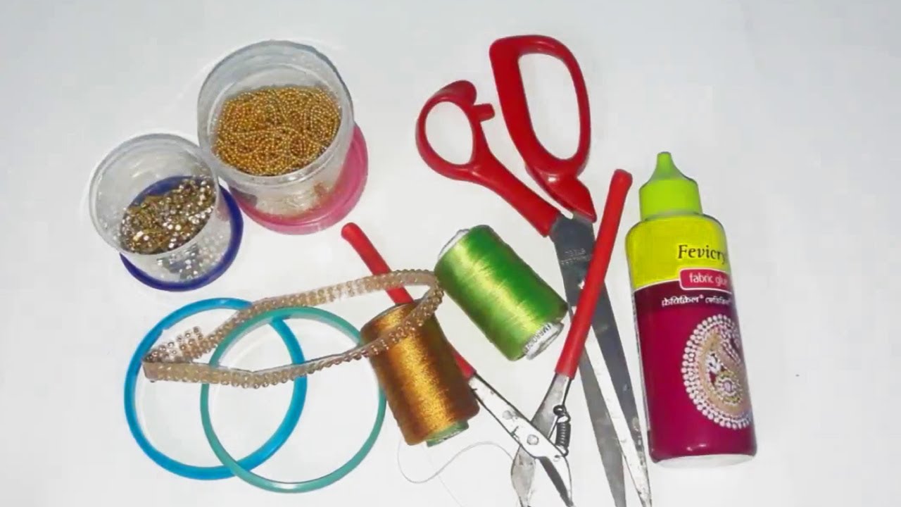 Thread Bangle Making Items silk thread bangle youtube | silk thread bangle making step by step ...