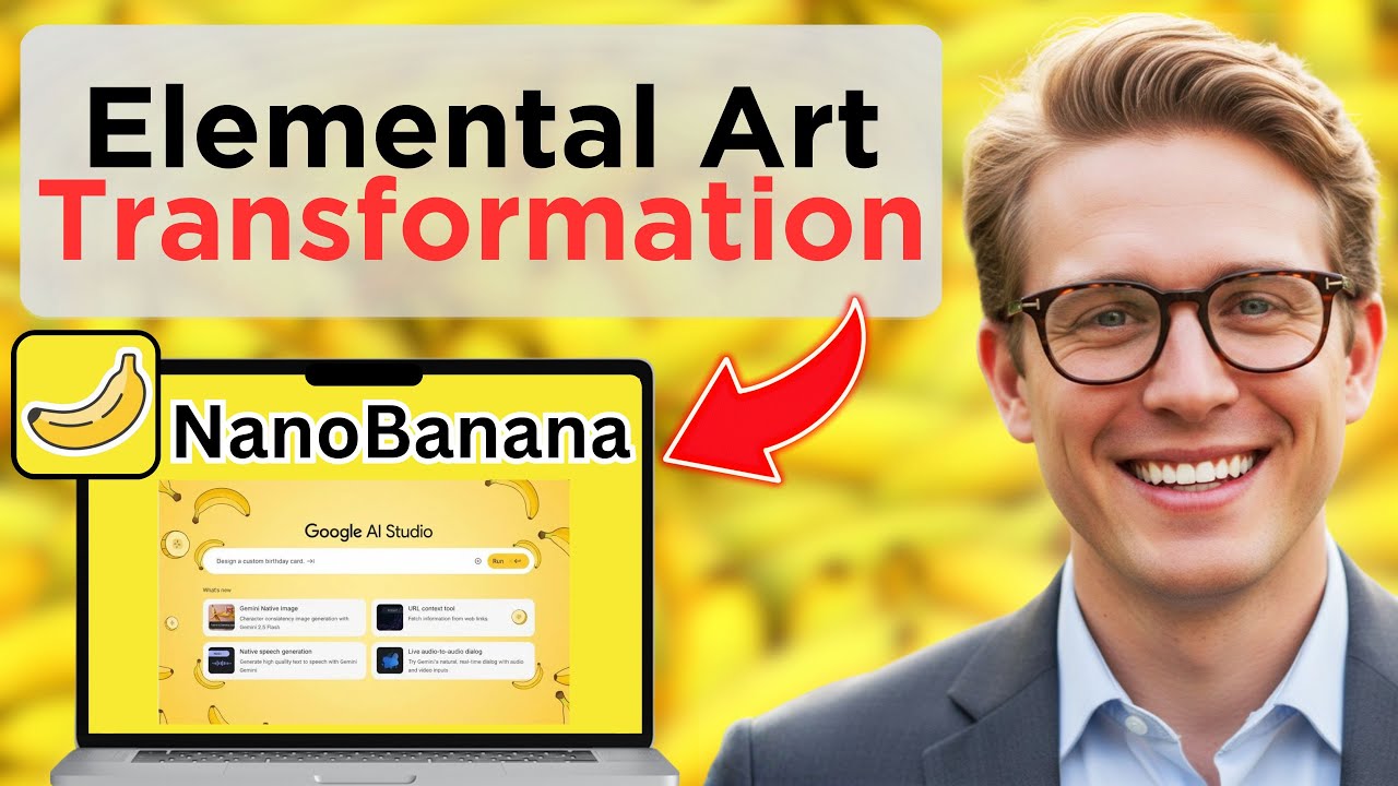 Как создать арт с трансформацией стихий с помощью нано-банана | Руководство для начинающих (Полно...