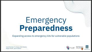 Emergency Preparedness in Hamilton