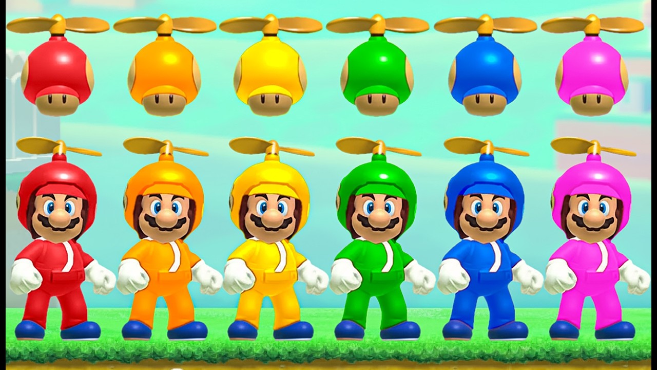 Super Mario Maker 2 | All Propeller Mario 3D World Power-Ups (Mario Challenge) | Boopa Gaming