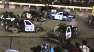 Norfolk County Fair Demolition Derby 2010 Pro - Heat 3 - Part 4/4 Williams Cup