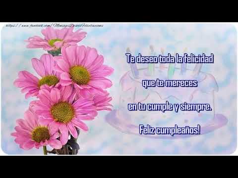 Feliz cumpleaños! tarjetas de cumpleaños para hermana