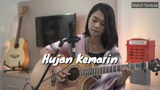 HUJAN KEMARIN - TAXI BAND REGITA ECHA COVER LIRIK🎶