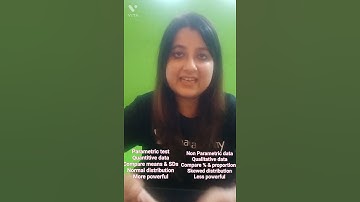PSM Shot: Difference between Parametric & Non Parametric test