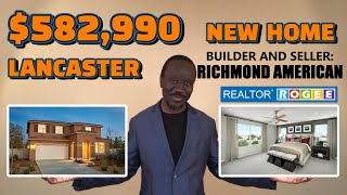 New Homes $582,990 Lancaster by Richmond American | $8,920 Real Estate Rebates | Realtor ROGEE