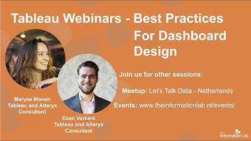 Best Practices for Dashboard Design