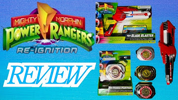 Playmates Toys - Mighty Morphin Power Rangers Re-ignition Blade Blaster & Power Morpher Review