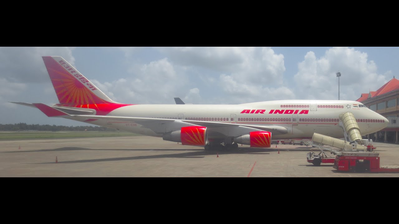 Air India Flight take off from Dubai Airport Aug YouTube