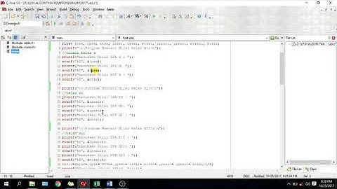 Algoritma dan Pemprograman (Fungsi If Pada bahasa C)