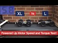 Motor Speed / Torque Test Featuring the Lego Technic Powered Up XL and L Motor!