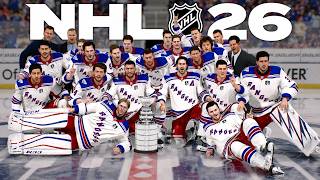 🔴STANLEY CUP FINALS? NHL 26 Goalie Be A Pro