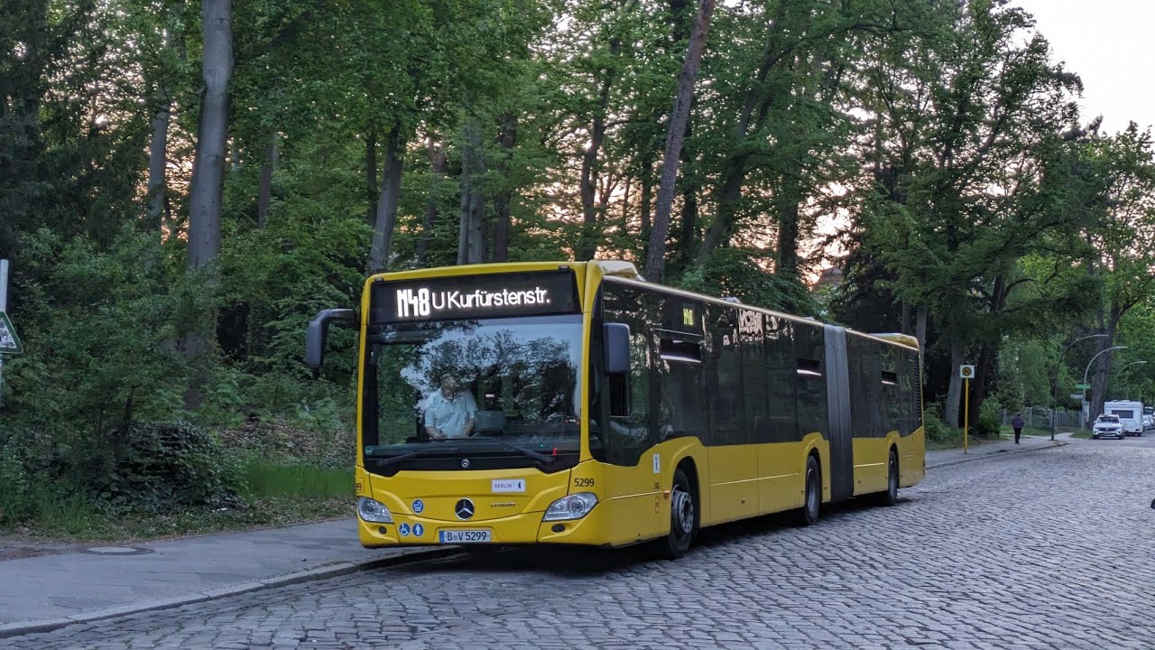 Berlin Bus|Aussetzermitfahrt #12 auf dem M48 von Busseallee bis Frobenstraße