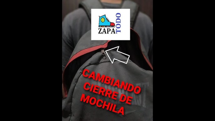 📌 Como ARREGLAR un CIERRE de mochila se salio 📌 Como REPARAR una