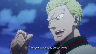 Phantom Troupe (Spiders) meet Razor in Greed Island - HunterXHunter