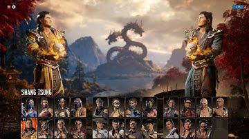 Mortal Kombat 1: Shang Tsung Movelist Guide -- Young & Old Forms, Fireballs, Low Overhead Mix
