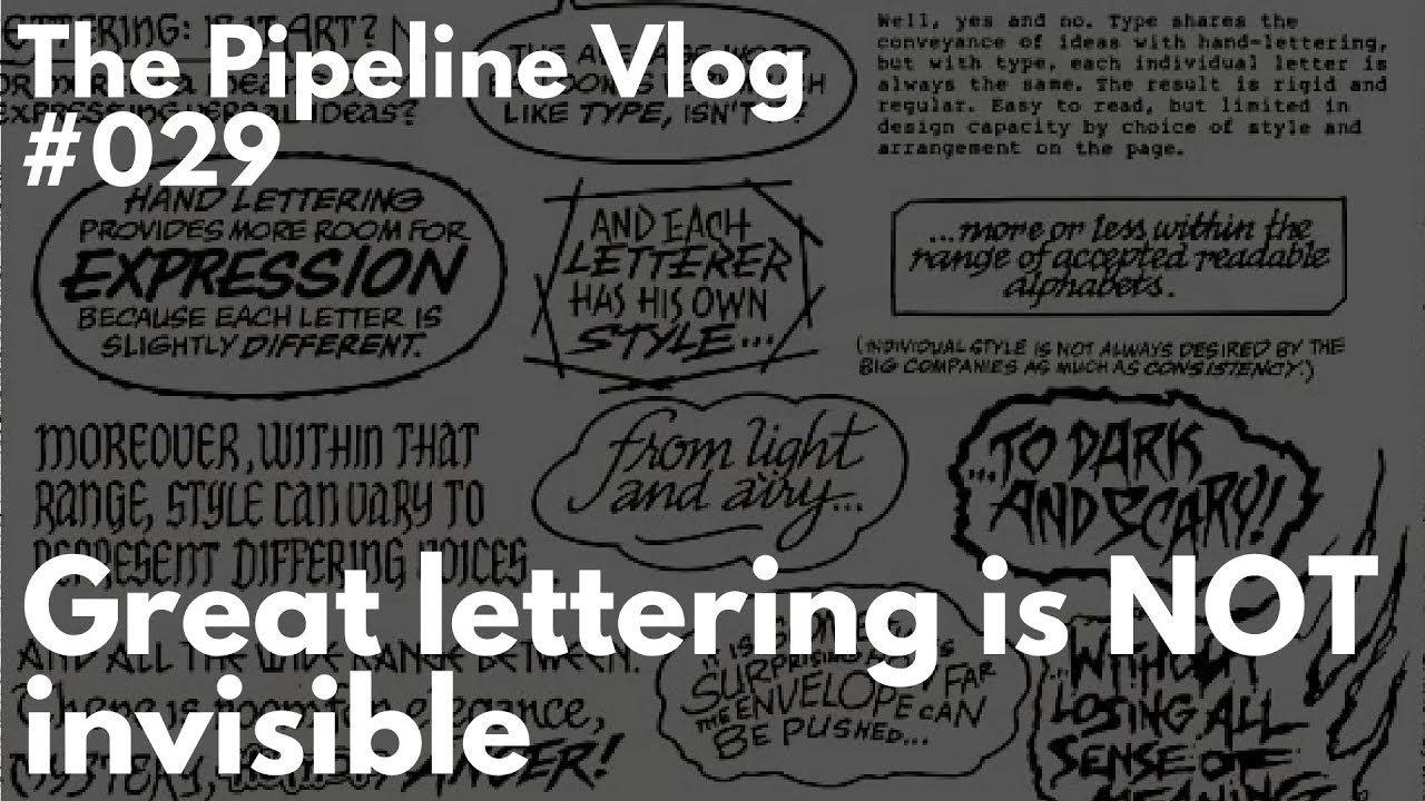 Comic Book Letterers Should NOT Be Invisible