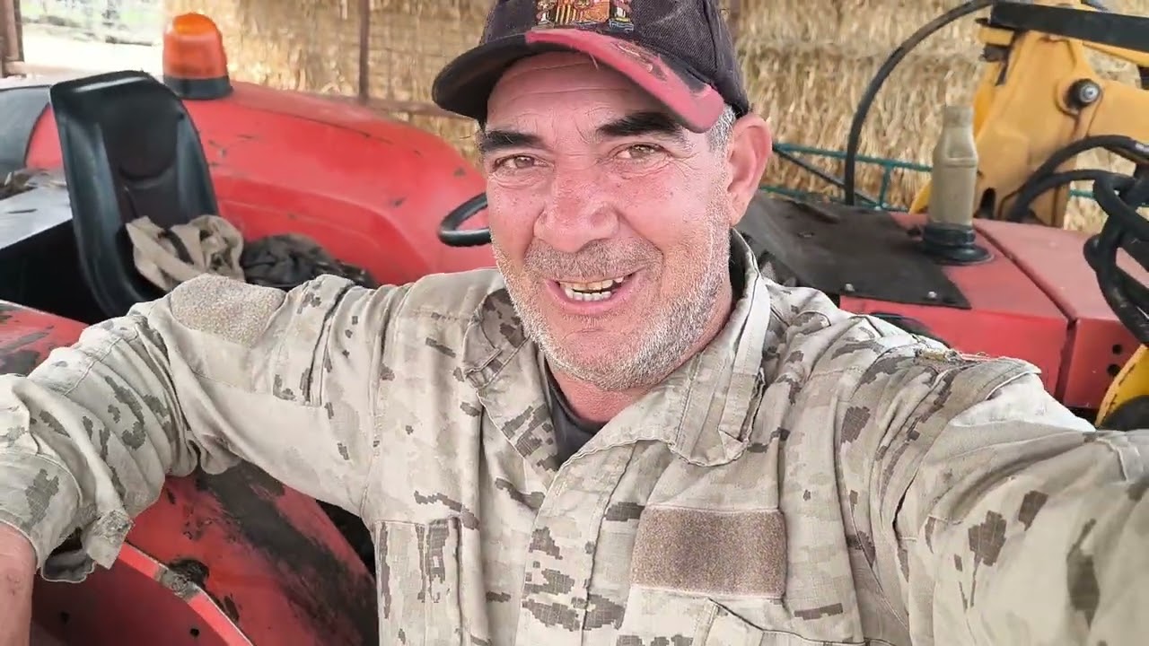 Al tractor  SAME comenzamos con la operación