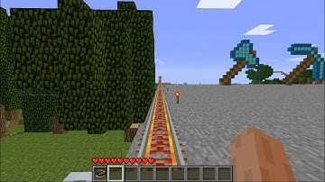 Minecraft - Minecart track + infinite loop (2)! (Episode 4)
