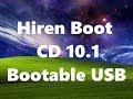 How to Make Hiren Boot CD bootable USB
