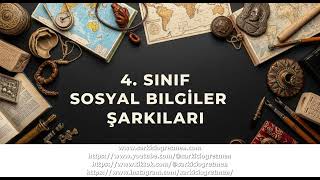 4. Sınıf Sosyal Bilgiler Ailede ve okulda sorumluluklarım şarkısı v 2 kapak görseli