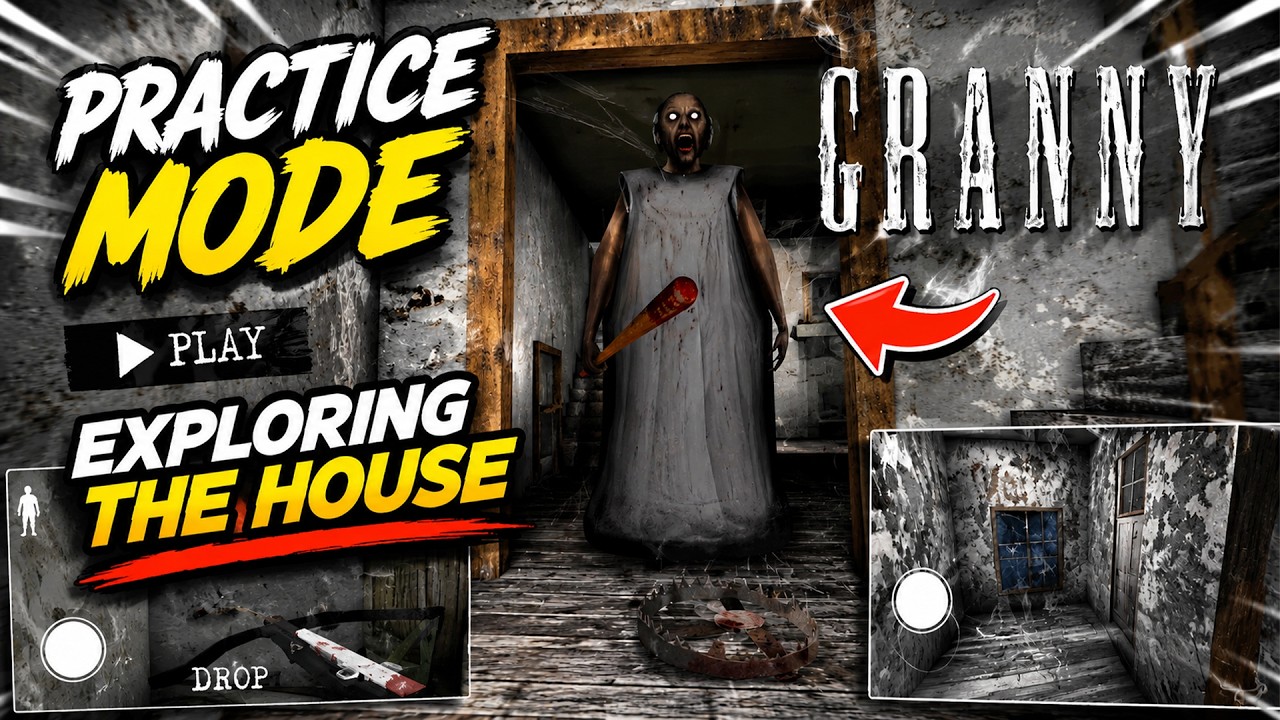 Granny 🤯 | Exploring the house when granny's not home |Gaming Queen 👑 #granny #grannygame
