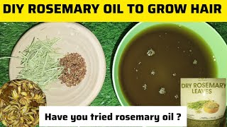 Diy Rosemary Oil for hair growth|Best hair growth Oil